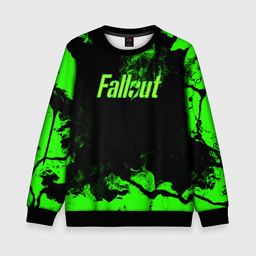 Детский свитшот FALLOUT / 3D-Черный – фото 1