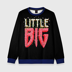 Свитшот детский Little Big, цвет: 3D-синий