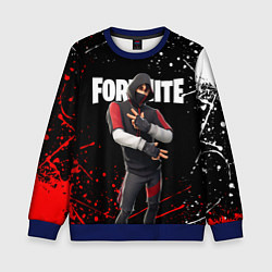 Свитшот детский FORTNITE IKONIK, цвет: 3D-синий