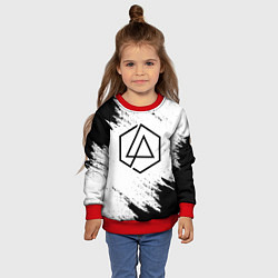 Свитшот детский LINKIN PARK, цвет: 3D-красный — фото 2