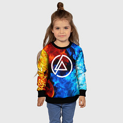 Свитшот детский LINKIN PARK, цвет: 3D-черный — фото 2
