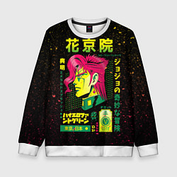 Свитшот детский Приключения ДжоДжо, цвет: 3D-белый