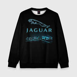 Свитшот детский Jaguar, цвет: 3D-черный