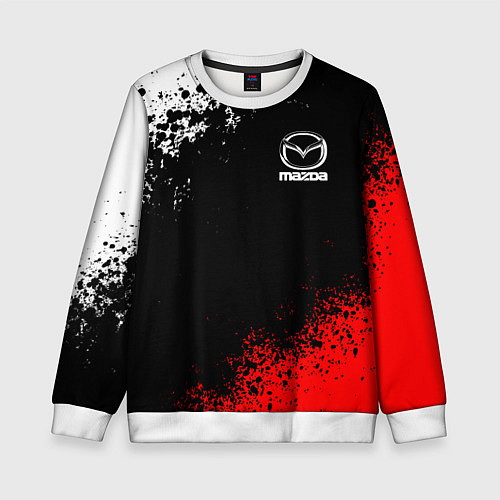 Детский свитшот MAZDA / 3D-Белый – фото 1