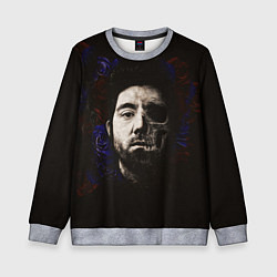 Свитшот детский Chino Moreno, цвет: 3D-меланж