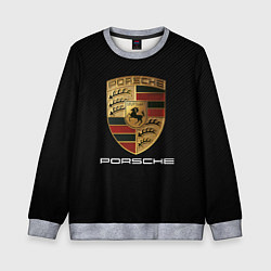 Свитшот детский PORSCHE, цвет: 3D-меланж