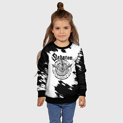 Свитшот детский Sabaton, цвет: 3D-черный — фото 2