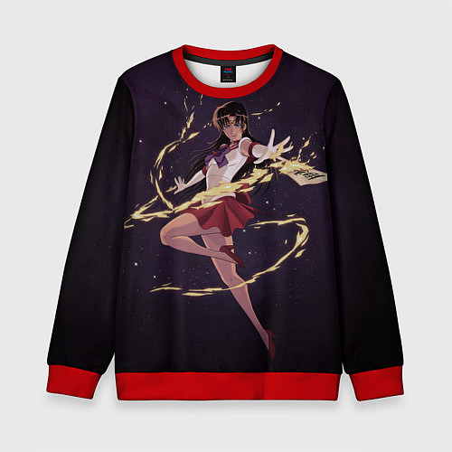 Детский свитшот SAILOR MARS / 3D-Красный – фото 1