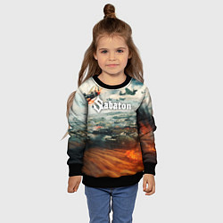 Свитшот детский Sabaton, цвет: 3D-черный — фото 2