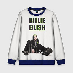 Свитшот детский Billie Eilish, цвет: 3D-синий