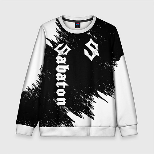 Детский свитшот SABATON / 3D-Белый – фото 1