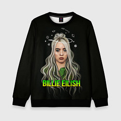 Свитшот детский BILLIE EILISH, цвет: 3D-черный