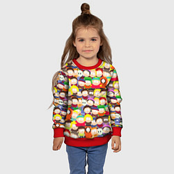 Свитшот детский ЮЖНЫЙ ПАРК, цвет: 3D-красный — фото 2