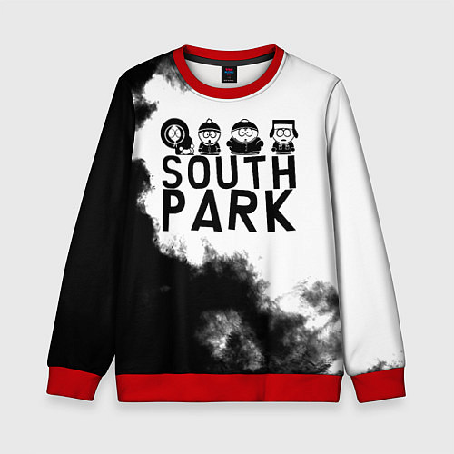 Детский свитшот South Park / 3D-Красный – фото 1