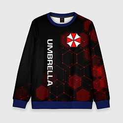 Свитшот детский UMBRELLA CORP, цвет: 3D-синий