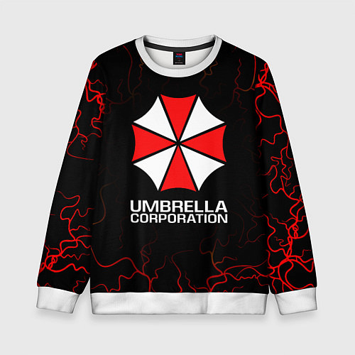 Детский свитшот UMBRELLA CORP / 3D-Белый – фото 1