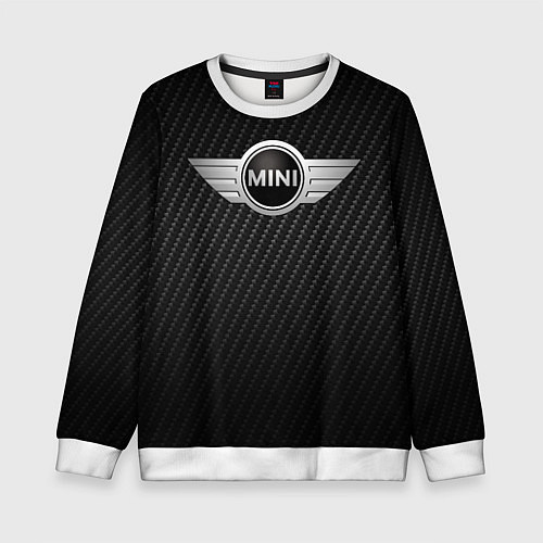 Детский свитшот MINI COOPER CARBON / 3D-Белый – фото 1