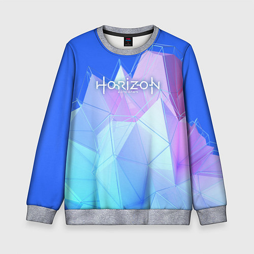 Детский свитшот Horizon Zero Dawn / 3D-Меланж – фото 1