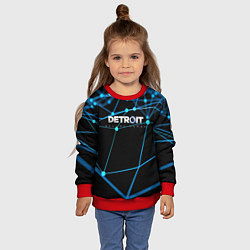 Свитшот детский Detroit:Become Human, цвет: 3D-красный — фото 2