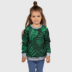 Свитшот детский Я из джунглей, цвет: 3D-меланж — фото 2