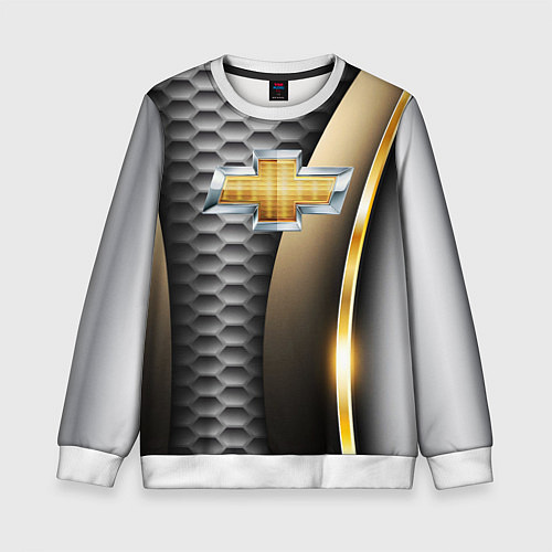 Детский свитшот CHEVROLET / 3D-Белый – фото 1