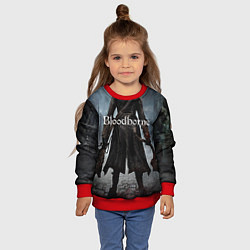 Свитшот детский Bloodborne, цвет: 3D-красный — фото 2