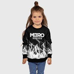 Свитшот детский METRO EXODUS, цвет: 3D-черный — фото 2