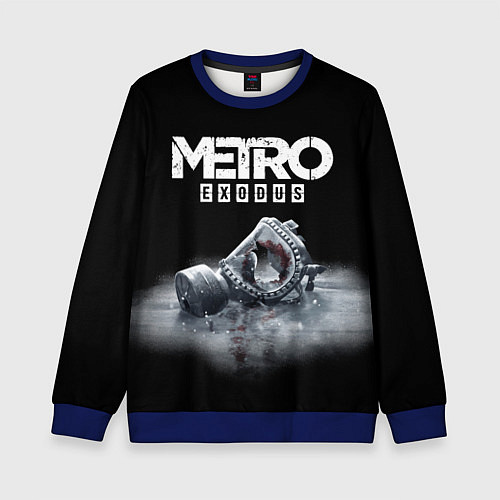 Детский свитшот METRO EXODUS / 3D-Синий – фото 1