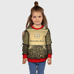 Свитшот детский MERCEDES GOLD, цвет: 3D-красный — фото 2