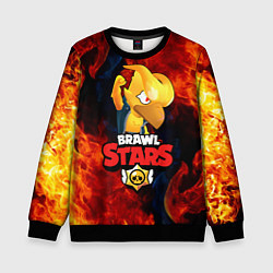 Детский свитшот BRAWL STARS CROW PHOENIX