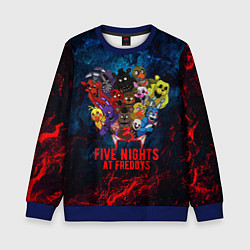 Свитшот детский Five Nights At Freddys, цвет: 3D-синий