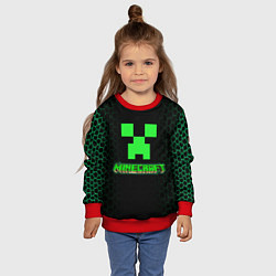 Свитшот детский Minecraft, цвет: 3D-красный — фото 2