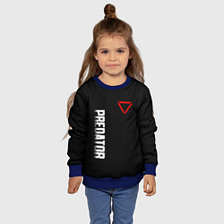 Свитшот детский PREDATOR, цвет: 3D-синий — фото 2