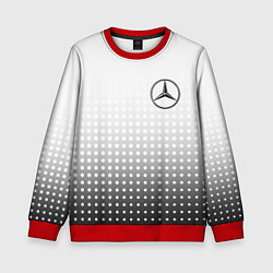 Свитшот детский Mercedes-Benz, цвет: 3D-красный