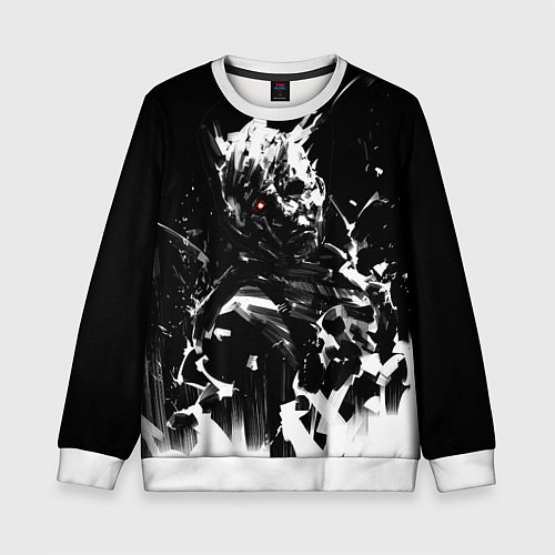 Детский свитшот Dead by Daylight / 3D-Белый – фото 1