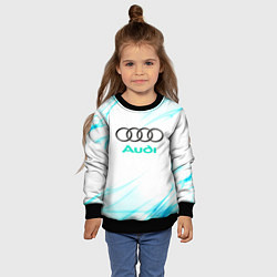Свитшот детский Audi, цвет: 3D-черный — фото 2