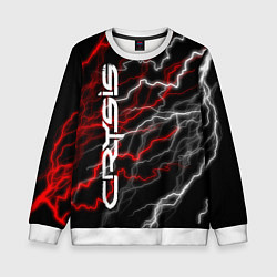 Свитшот детский CRYSIS, цвет: 3D-белый