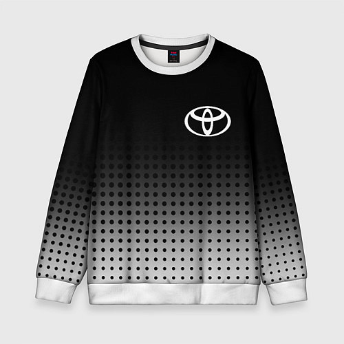 Детский свитшот Toyota / 3D-Белый – фото 1