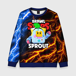 Детский свитшот BRAWL STARS SPROUT