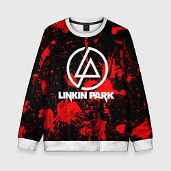 Свитшот детский Linkin Park, цвет: 3D-белый