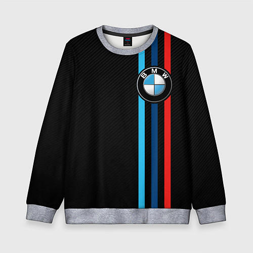 Детский свитшот BMW M SPORT CARBON / 3D-Меланж – фото 1