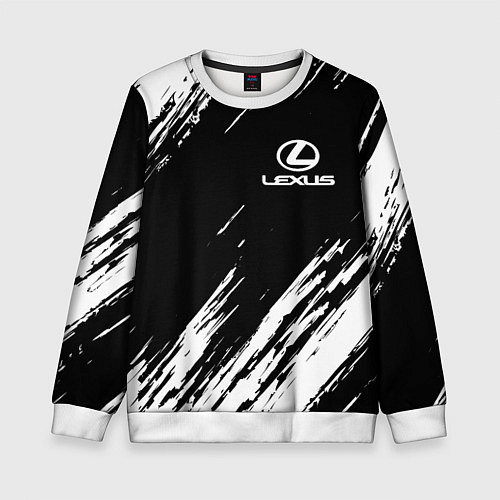 Детский свитшот LEXUS / 3D-Белый – фото 1