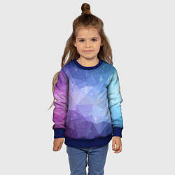 Свитшот детский КОСМОС, цвет: 3D-синий — фото 2