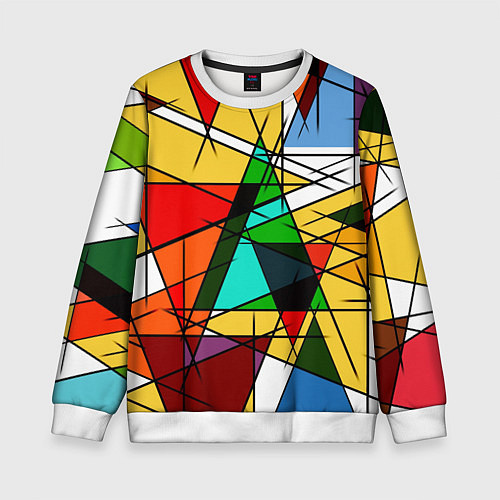 Детский свитшот ПИКАССО / 3D-Белый – фото 1