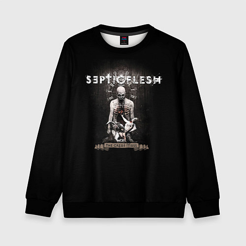 Детский свитшот Septicflesh / 3D-Черный – фото 1