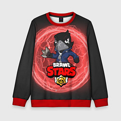 Детский свитшот Brawl Stars CROW