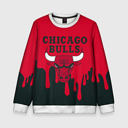 Свитшот детский Chicago Bulls, цвет: 3D-белый