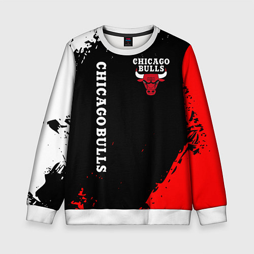 Детский свитшот CHICAGO BULLS / 3D-Белый – фото 1