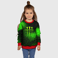 Свитшот детский MONSTER ENERGY, цвет: 3D-красный — фото 2