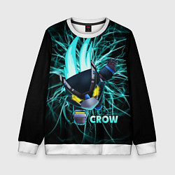 Детский свитшот Brawl Stars CROW